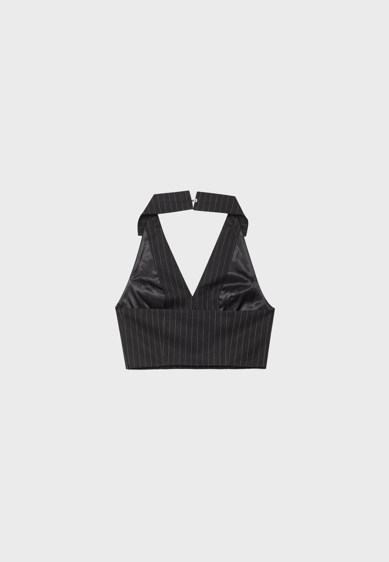 Blusa de alcinha listrada