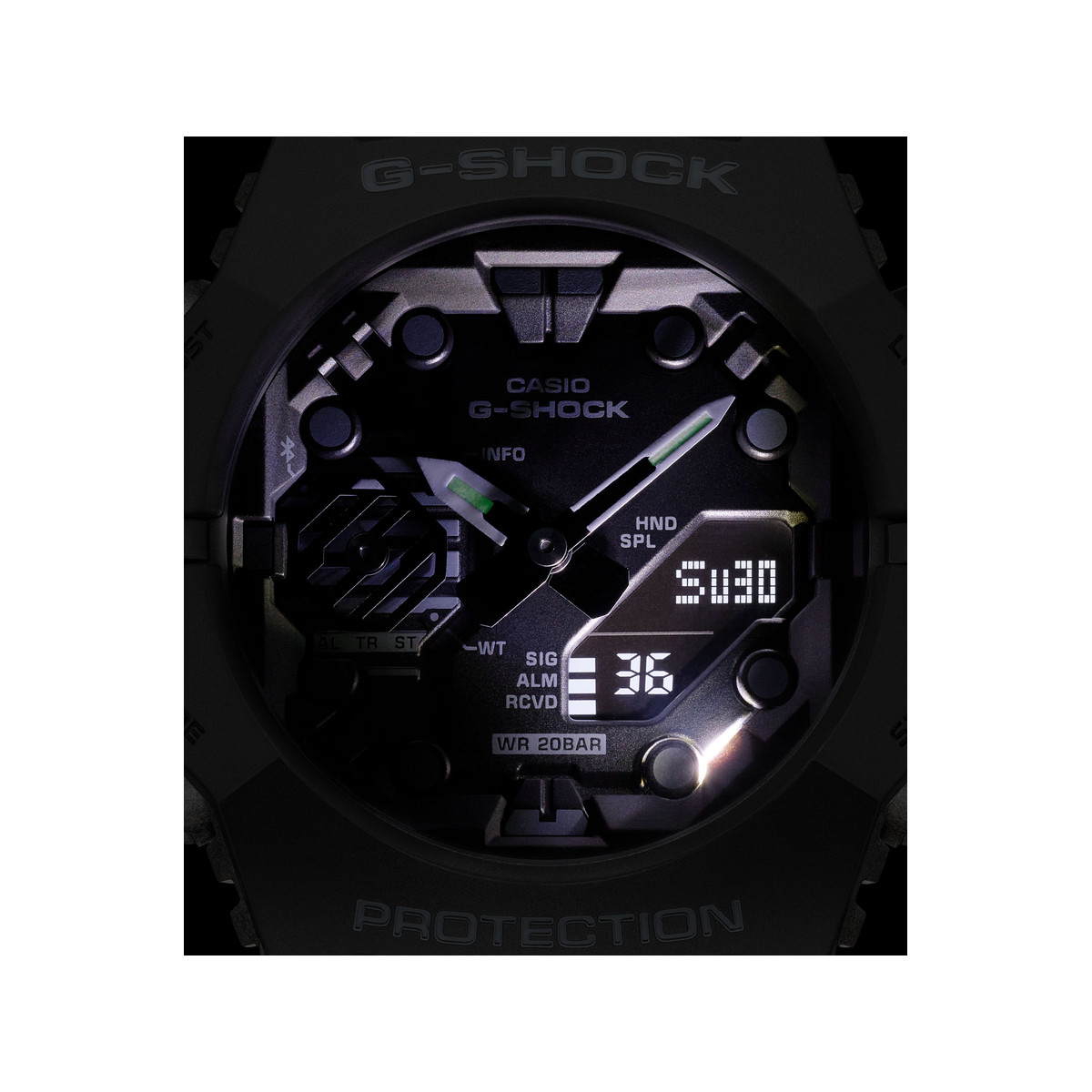 Montre G-SHOCK homme résine noire