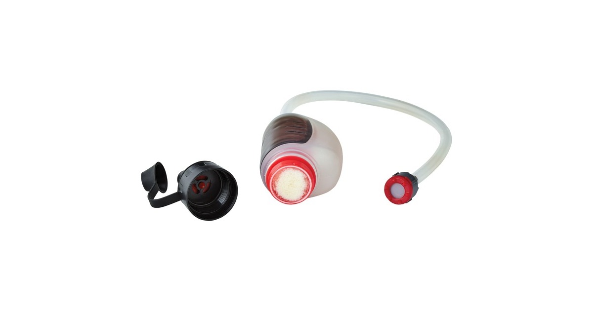MSRTrailShot Pocket-Sized Water Filter waterfilter  (Rood/transparant)