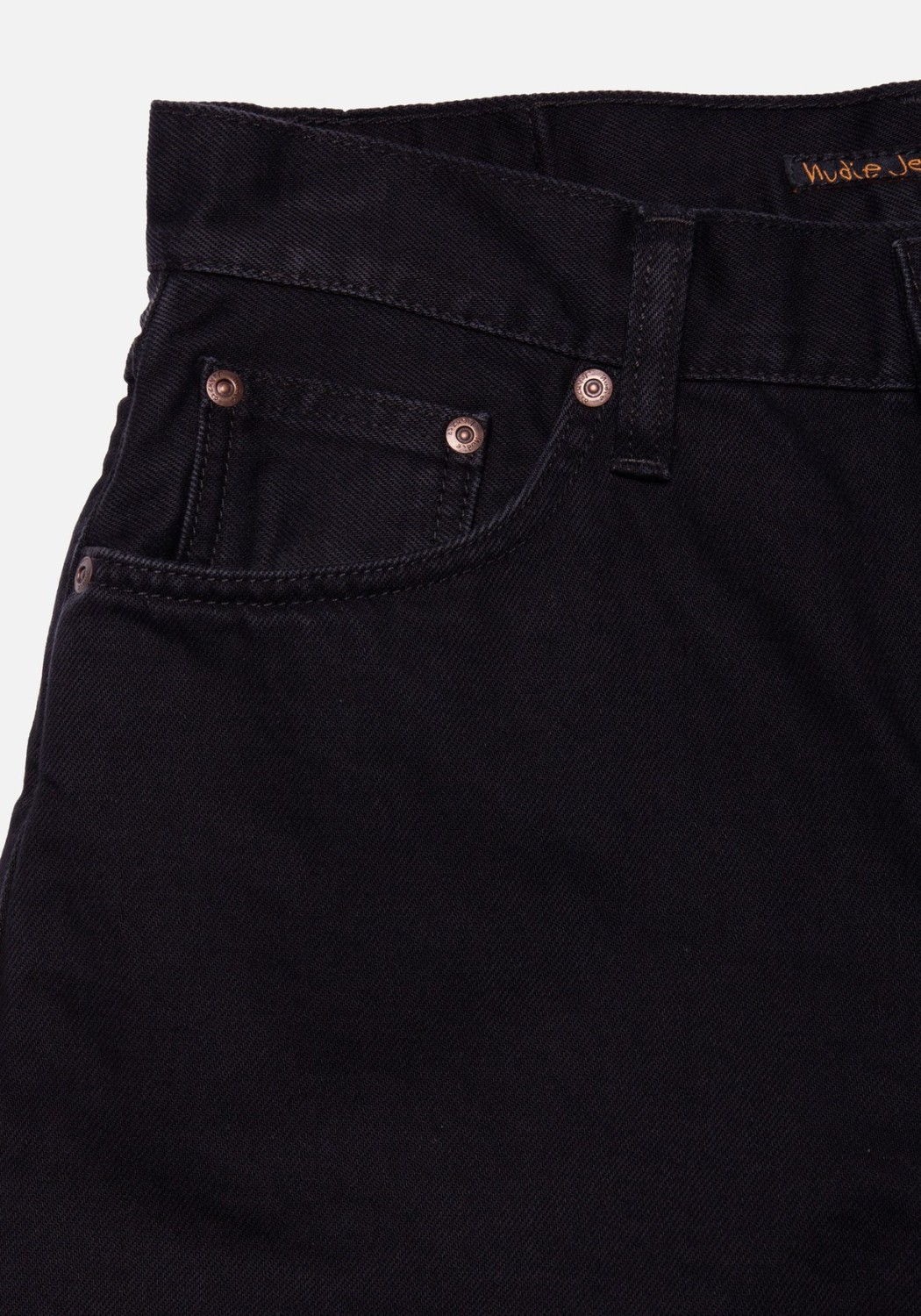 Nudie Jeans Jeans-Shorts Seth Denim Shorts Aged Black