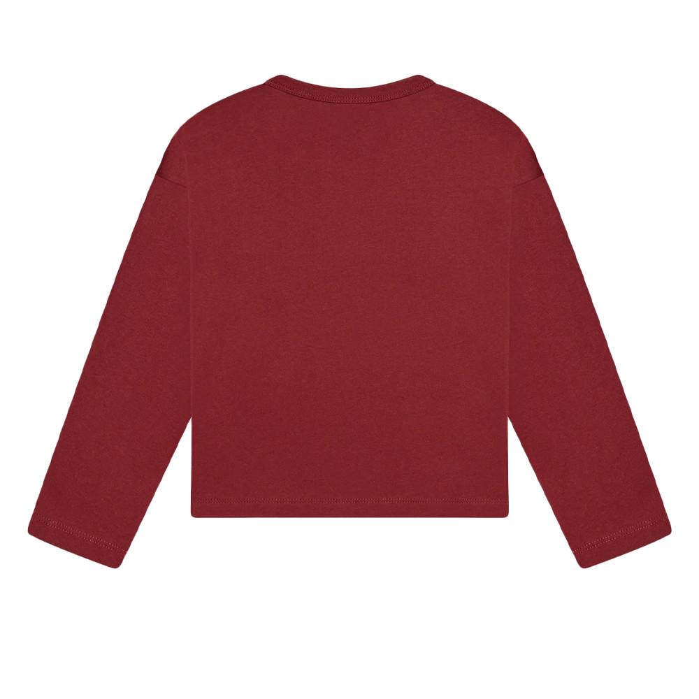 Champion T-shirt Manches longues Bordeaux Fille Champion 404233