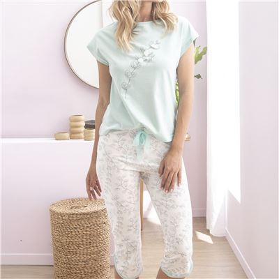 Pyjama femme eucalyptus - DODO HOMEWEAR®