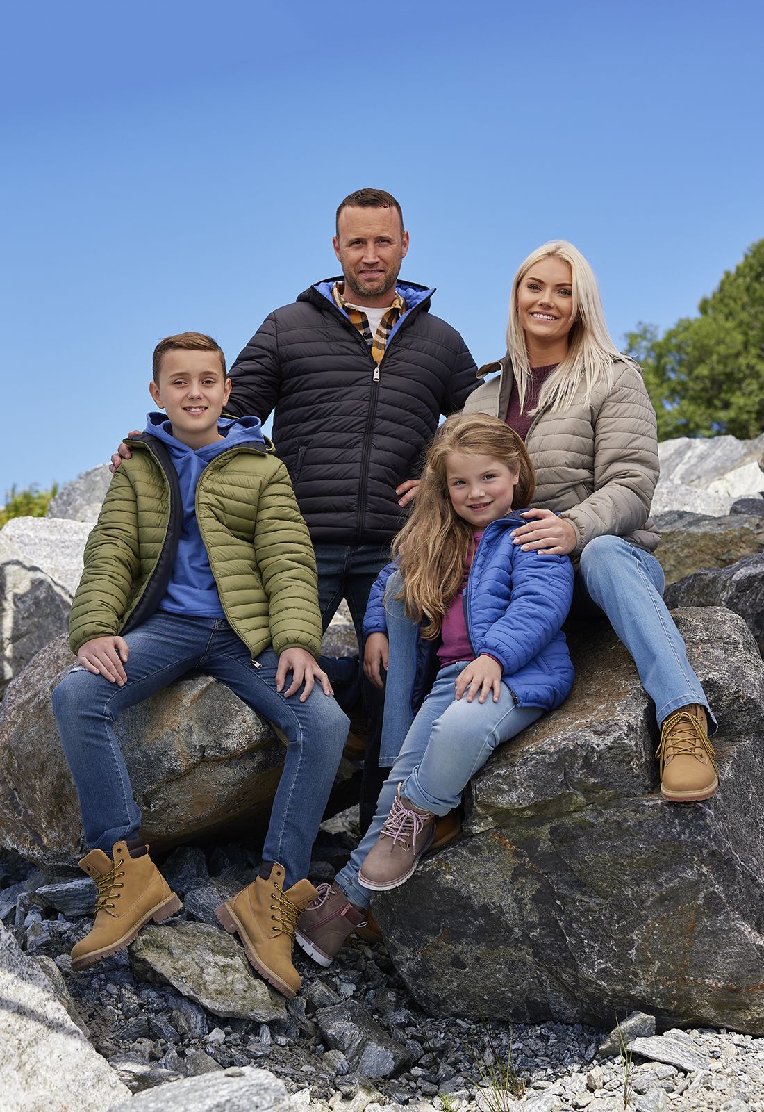 Geilomoen lett boblejakke