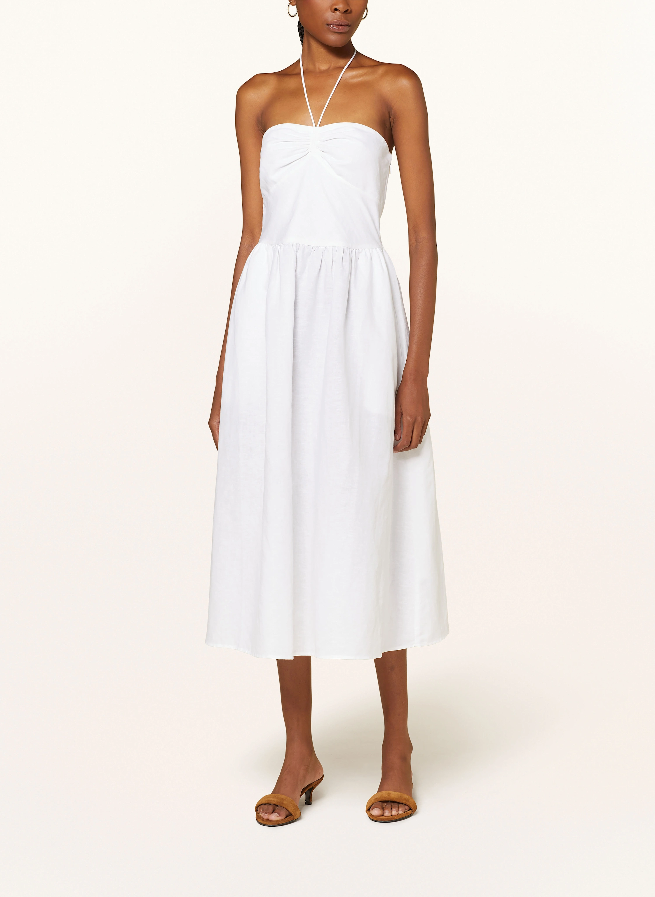 ARMANI EXCHANGE Kleid mit Leinen