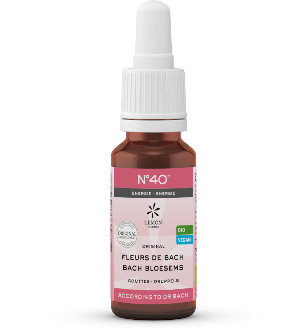 Lemon Pharma Bach bloesems mengeling 40 energie bio (20 ml)