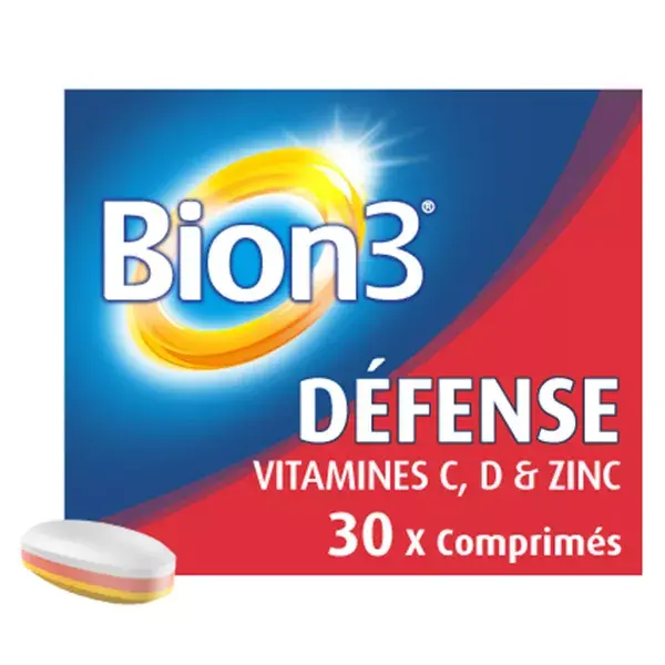 Suplemento alimentar Bion 3 Defense - Tratamento de 1 mês - 30 comprimidos