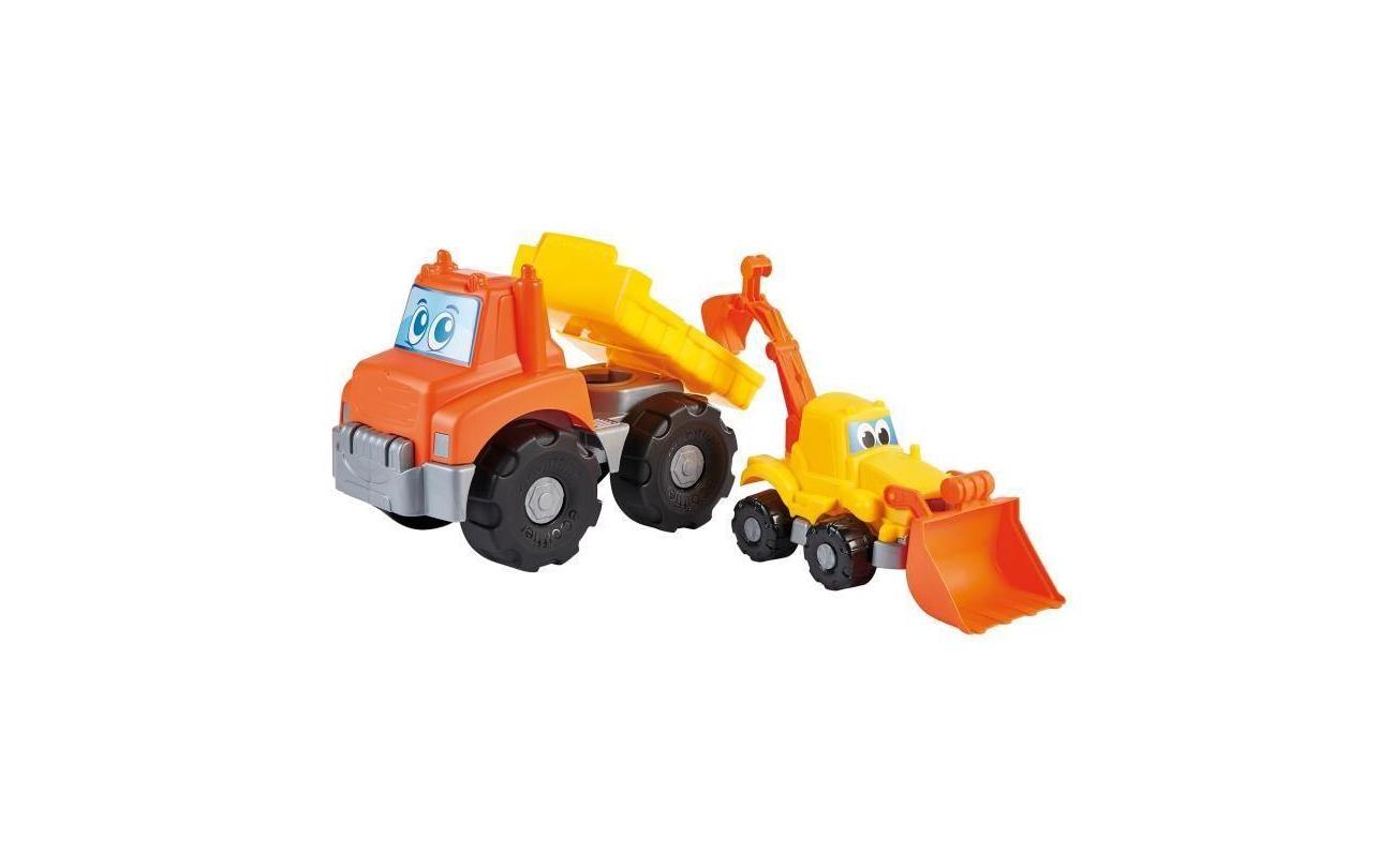 Ecoiffier 492 Vrachtwagen met graafmachine