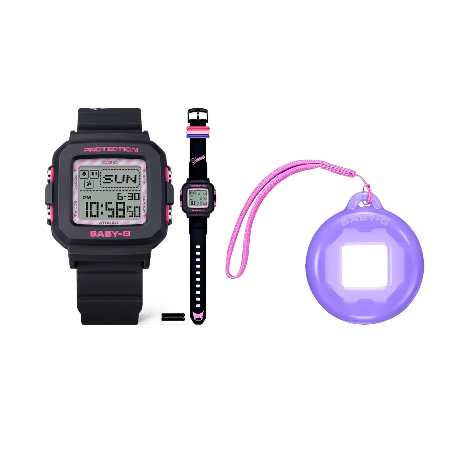 Casio Baby-G+ Kuromi BGD-10KKM-1ER