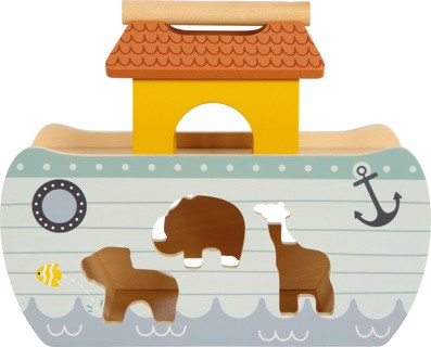 Small Foot - Noah's Ark Sorteringskasse Safari - (I-SF12456)