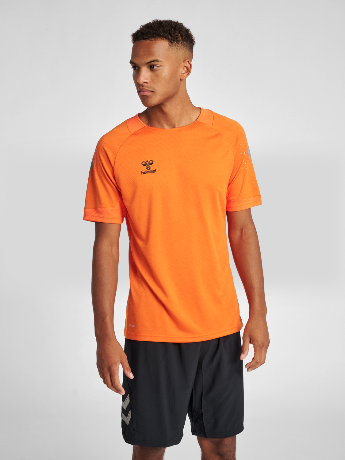 hmlLEAD S/S POLY JERSEY