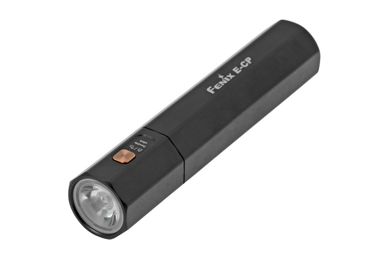 Fenix E-CP, zwart, EDC zaklamp en powerbank, 1600 lumen, 5000 mAh