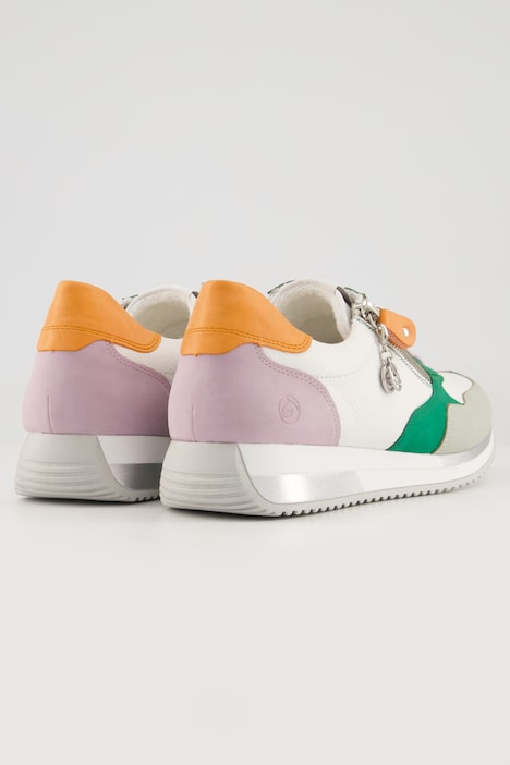 Remonte x Elle Leder-Sneaker, Wechselfußbett, Weite F 1/2
