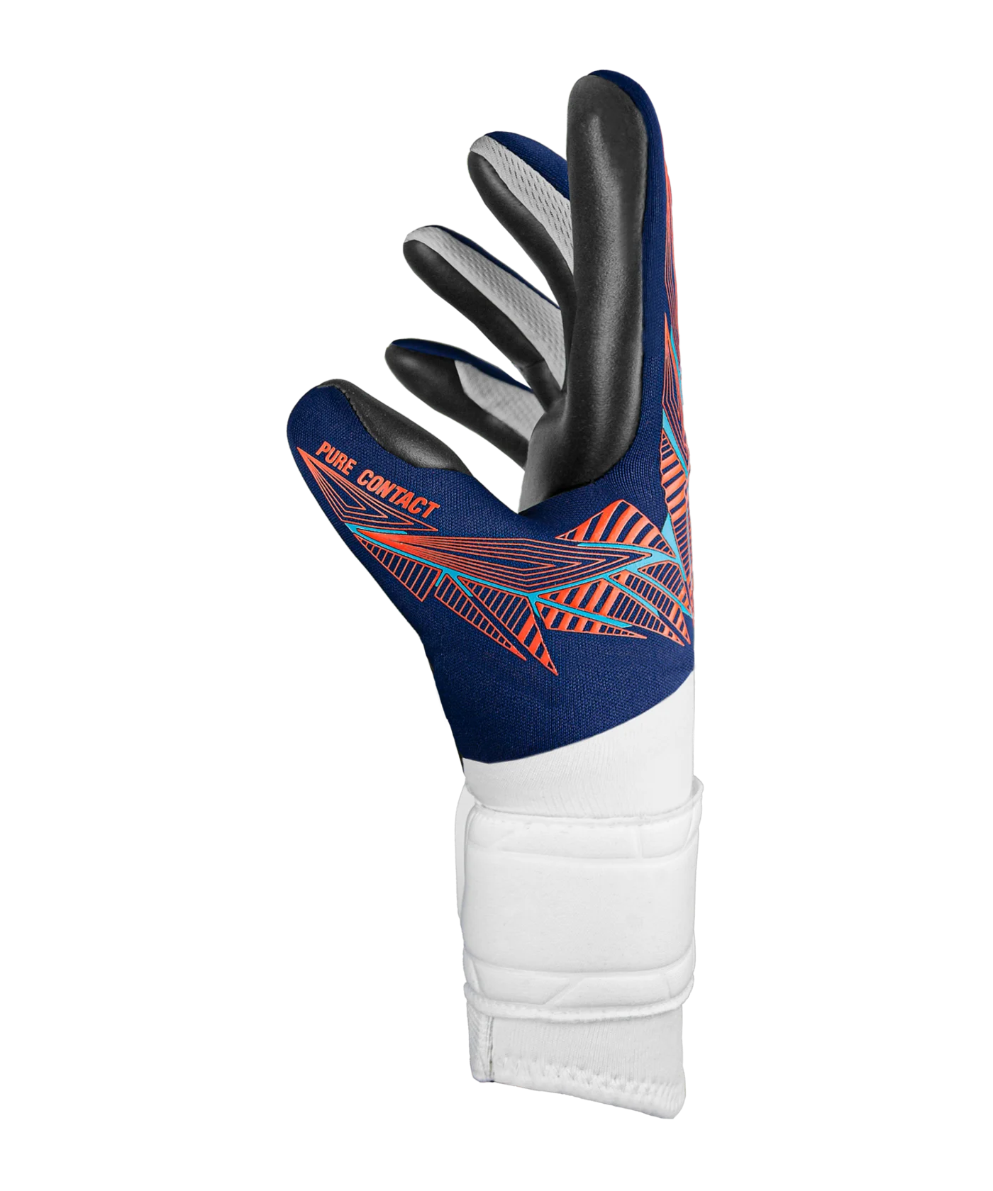 Reusch Pure Contact Silver TW-Handschuhe Night Spark 2024 Blau Orange Schwarz F4848