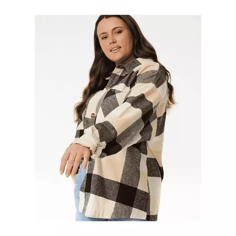 Chemise femme RIPCURL La Isla Flannel Shirt Black