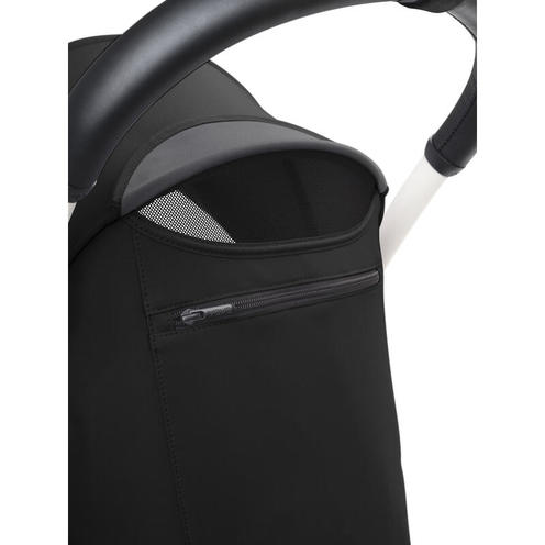 Poussette YOYO3 Pack 6+ Noir / Cadre Blanc - STOKKE