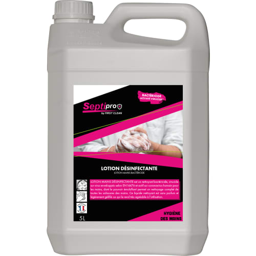 Lotion désinfectante First Clean bidon de 5L
