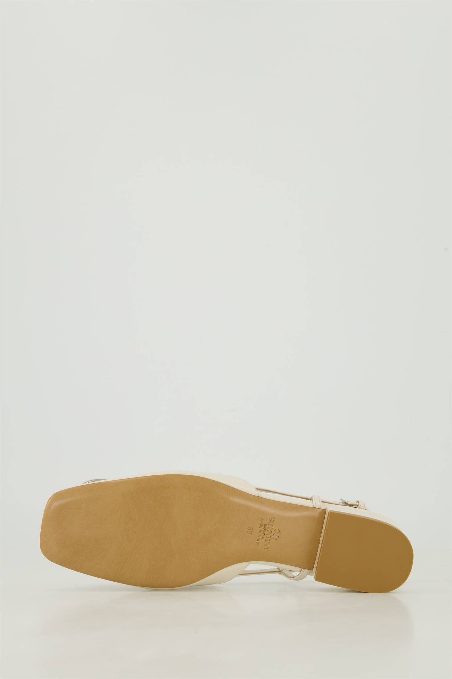 Valentino Garavani| Damen Slingback-Ballerina VLOGO SIGNATURE Lackleder