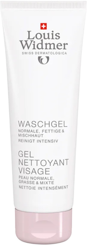 Louis Widmer Wash Gel Gezicht Ongeparfumeerd 125ml