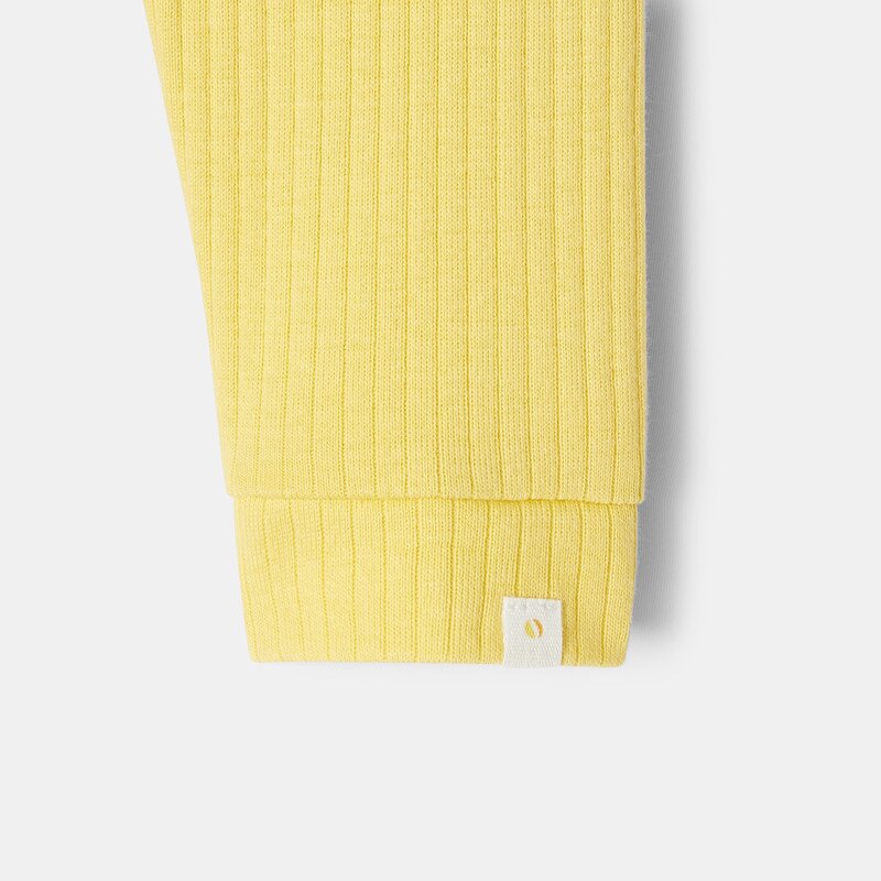 Legging en coton bio jaune naissance Absorba Jaune