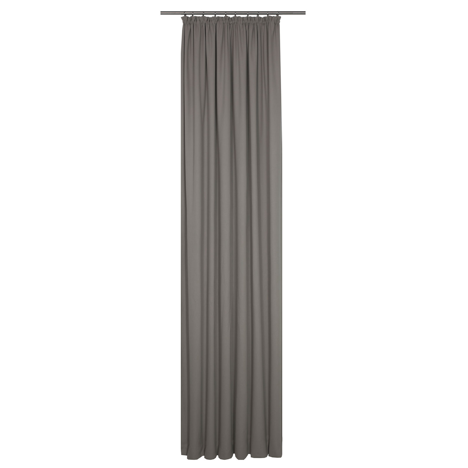 Einzelschal mit Kräuselband WIRTHNATUR - dunkelgrau - 2-lagig - 130x145 cm