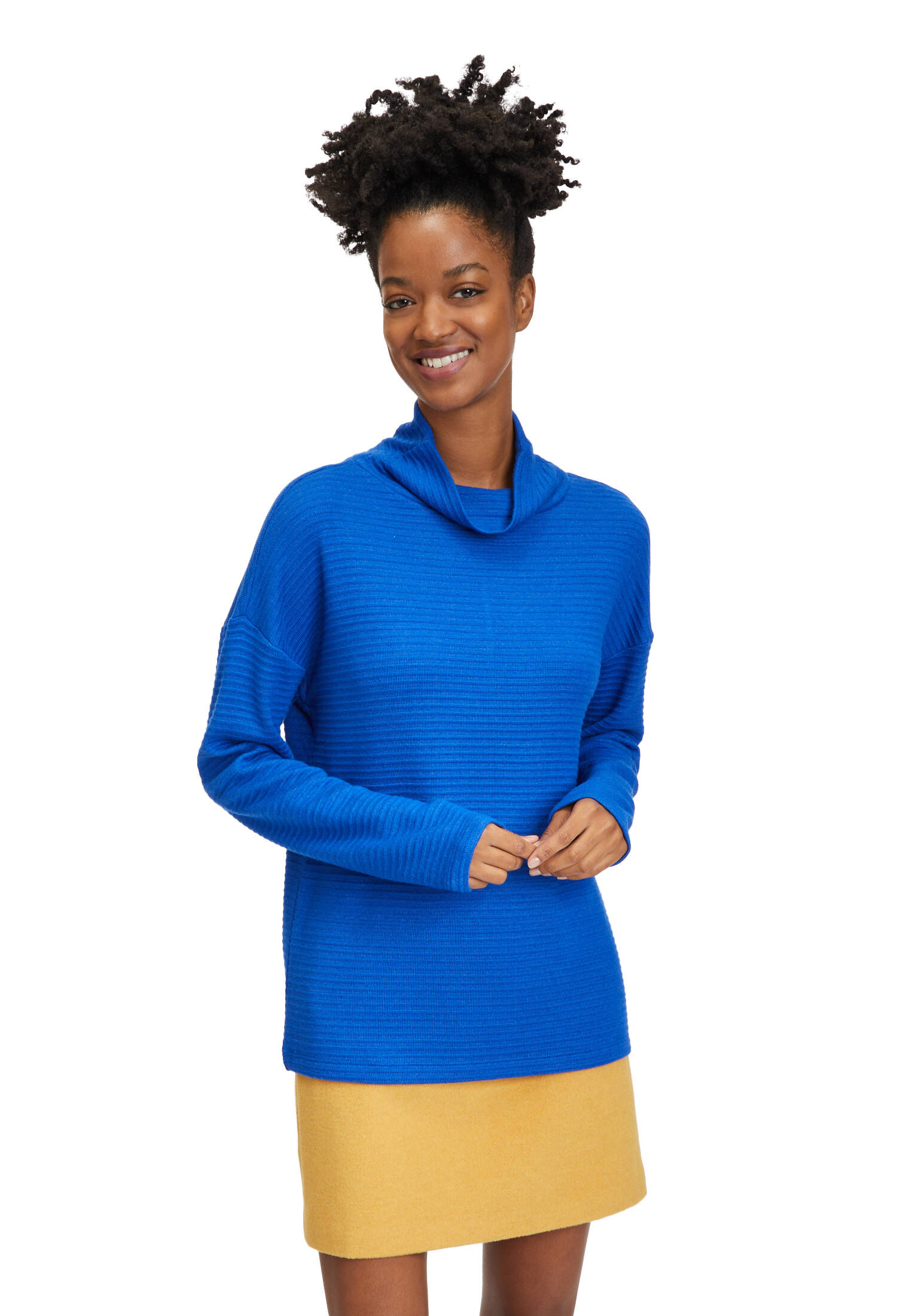 Cartoon| Damen Sweatshirt mit Stehkragen