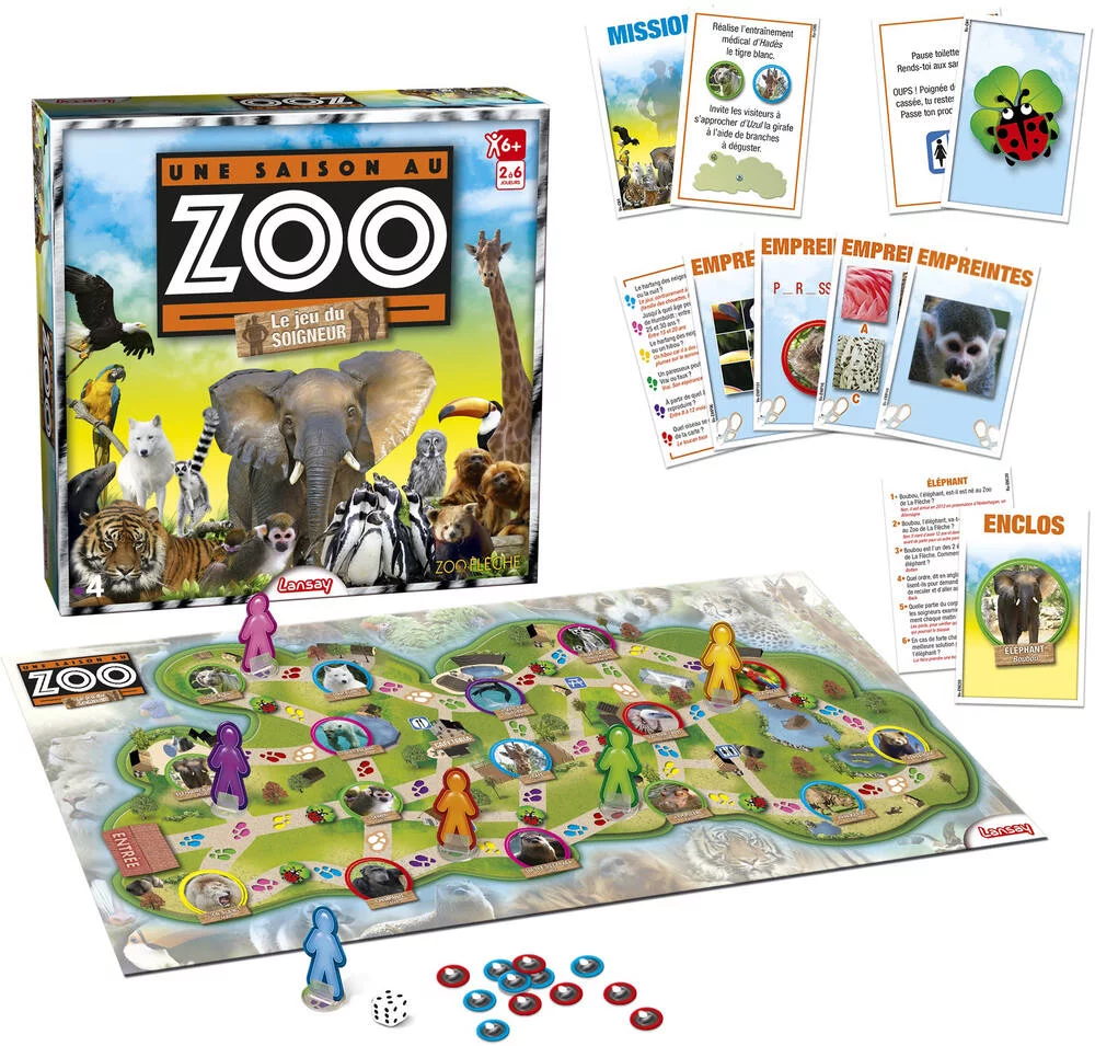 UNE SAISON AU ZOO LE JEU DU SOIGNEUR
