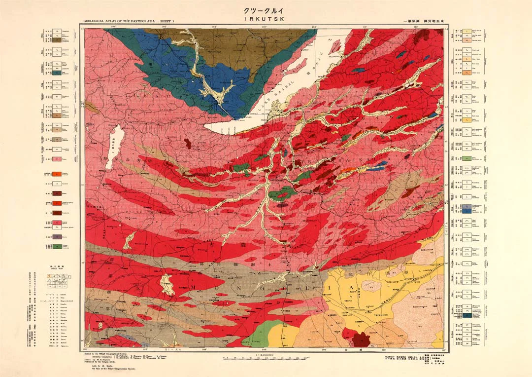 Geologie Asiens - Russland