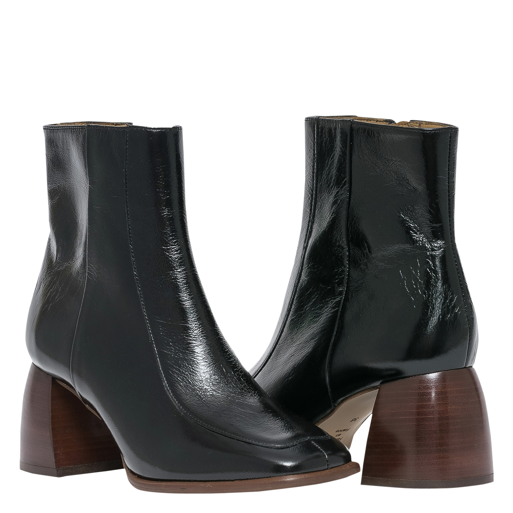 TEA - Boots en cuir | Noir