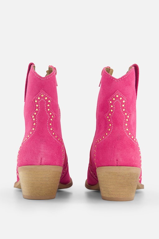 Cellini Cowboylaarzen roze Suede