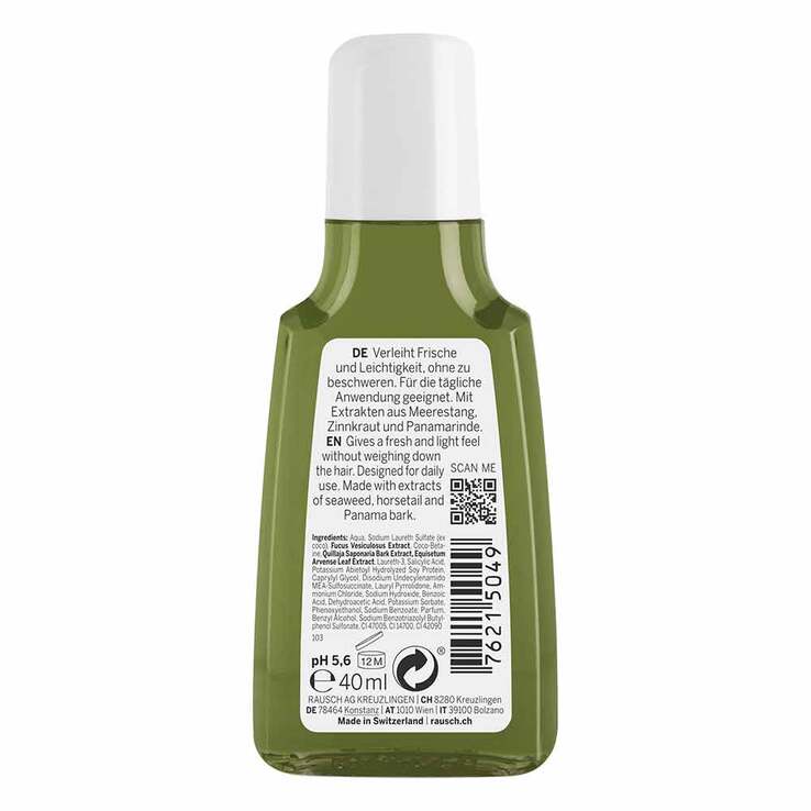 Rausch Anti-Fett-Shampoo mit Meerestang, 40 ml