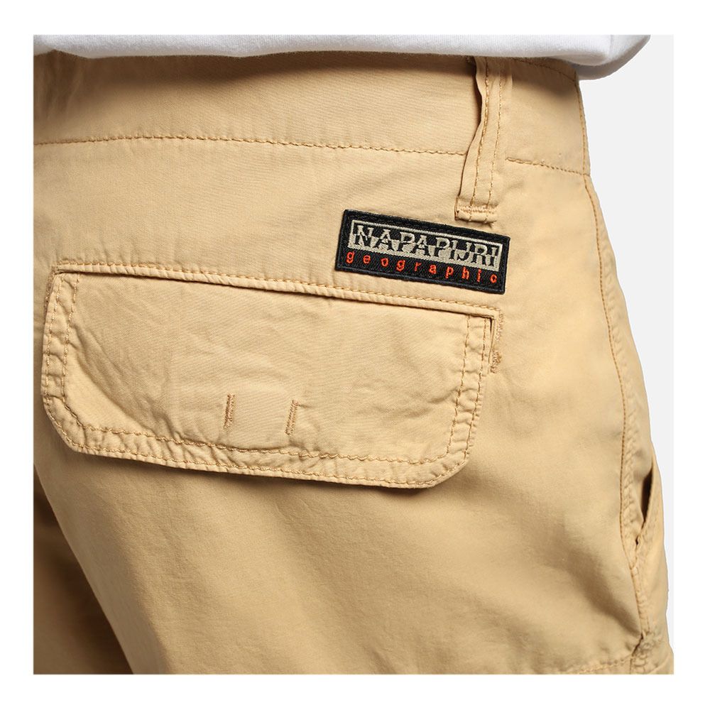 Napapijri NOTO - Bermuda Homme sand prairie