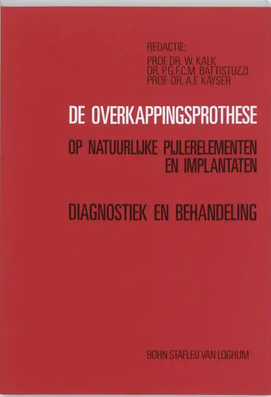 Boek - Overkappingsprothese - Diagnostiek en Behandeling - Klinische Afbeeldingen