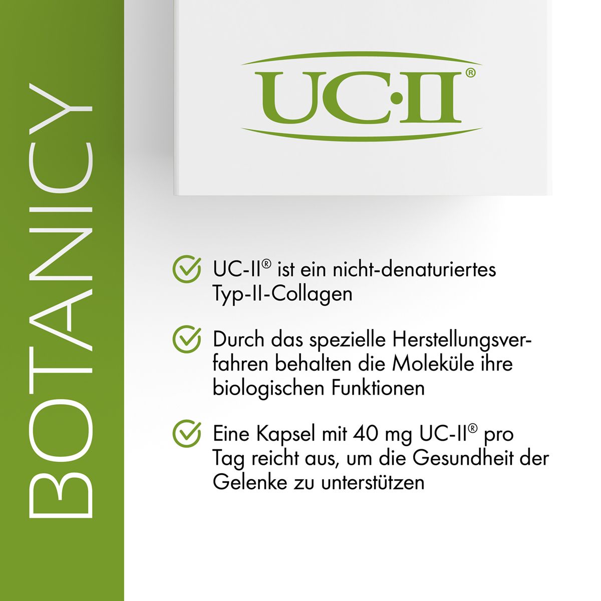 BOTANICY Kollagen Aktiv Complex mit UC-II