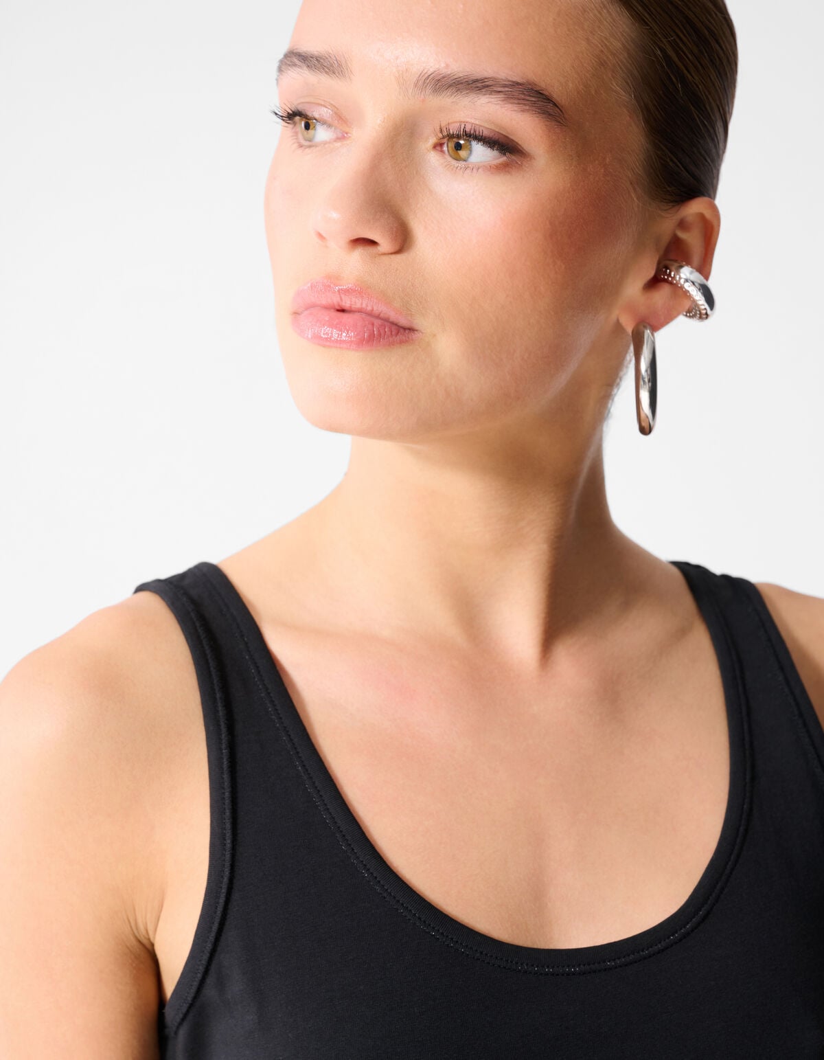 Basis Tanktop Zwart