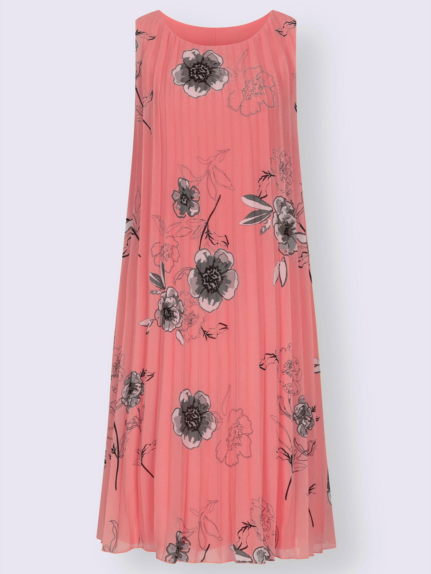 Robe plissée qualité tissée