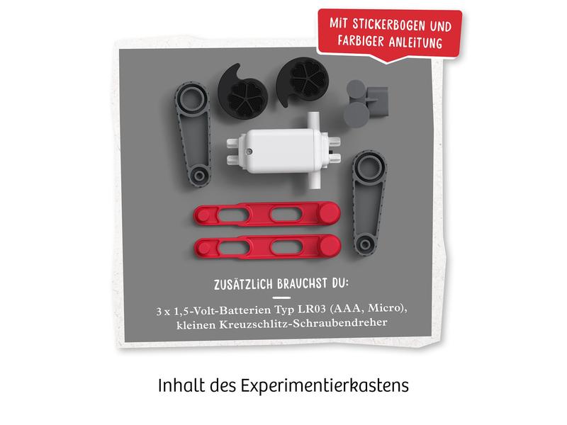 Kosmos Experimentierkasten ReBotz: Buxy der Jumping-Bot Die Robo-Gang zum Sammeln und kombinieren