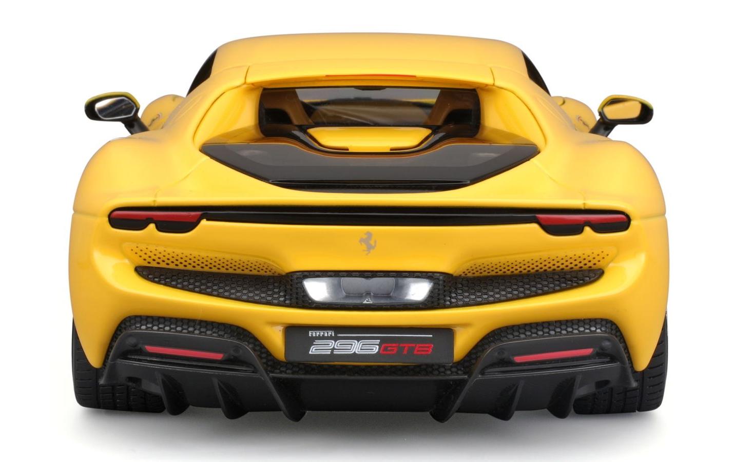 Ferrari R&P 296 GTB Gelb 1:18Sammlermodell im Massstab 1:18