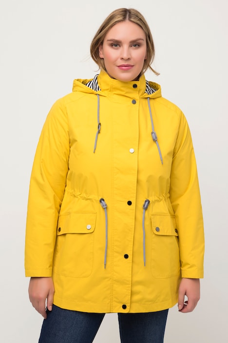 HYPRAR Funktionsjacke, wasserabweisend, A-Linie, Kapuze