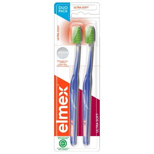 Brosse à dents souple elmex Ultra Soft - Duo Pack - X2