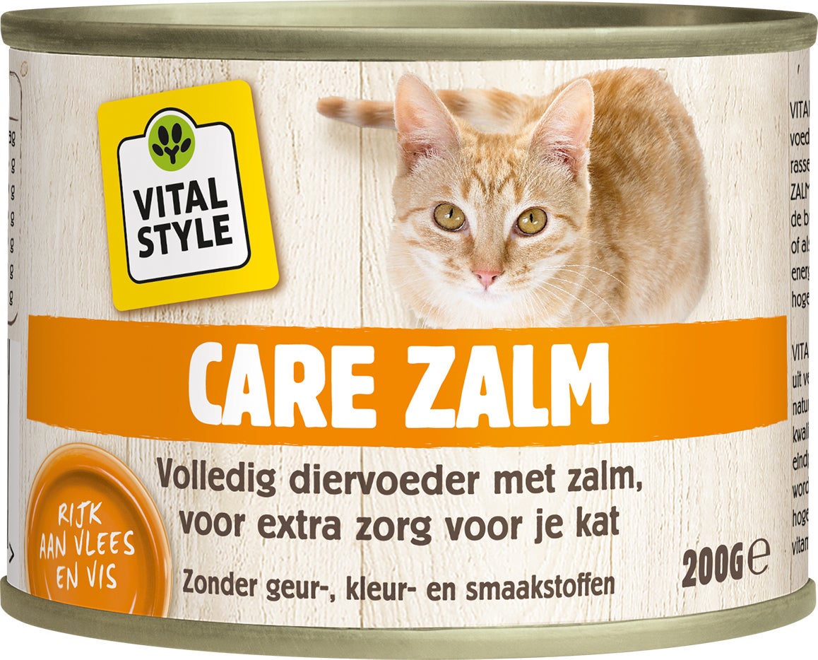 VITALstyle kattenvoer Care adult zalm 200 g