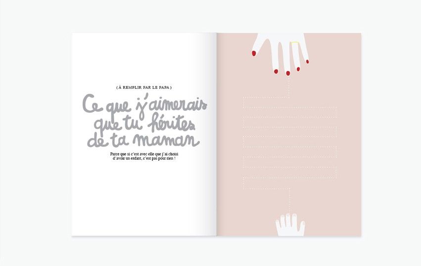 Cahier 9 mois à t'attendre Minus Editions
