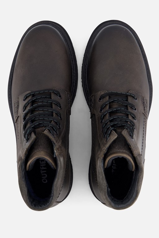 Outfielder Veterboots grijs Leer