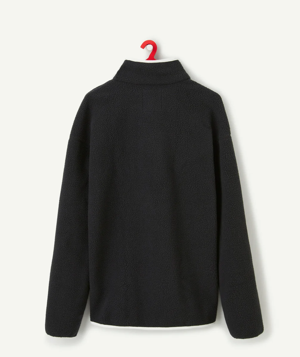 COLUMBIAPULL EN POLAIRE HELVETIA NOIR