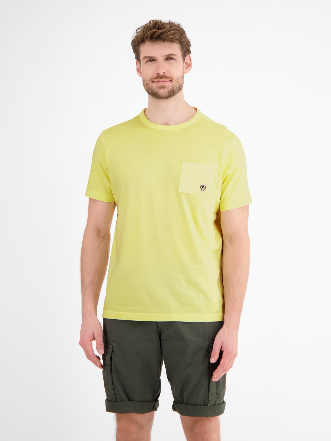 T-Shirt mit Brusttasche