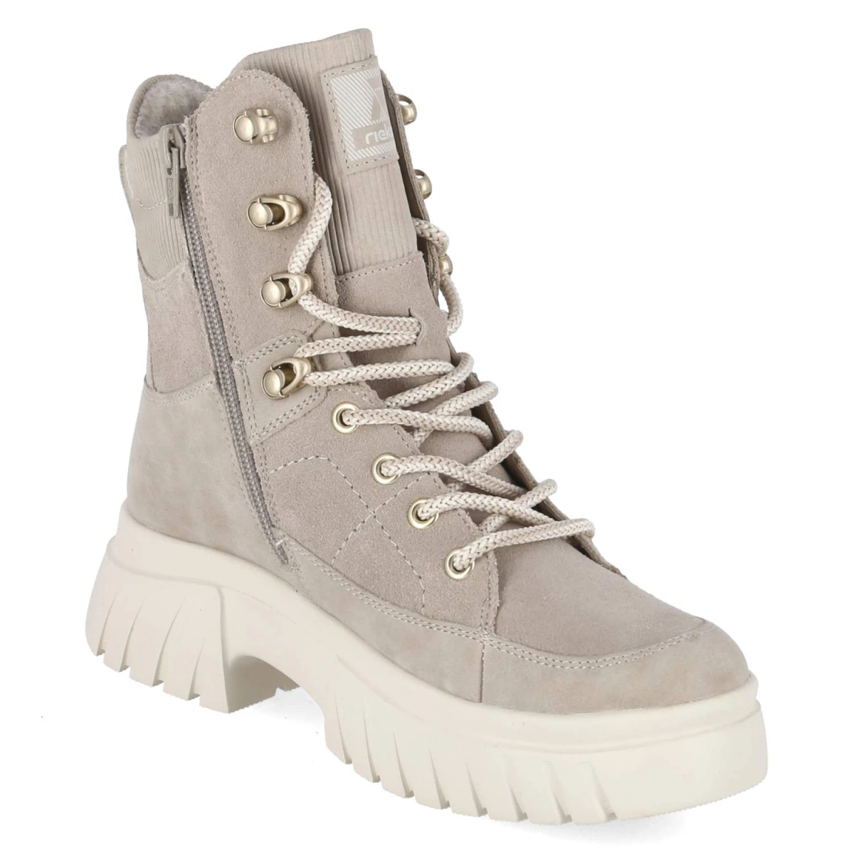 RiekerSchnürboots - BEIGE