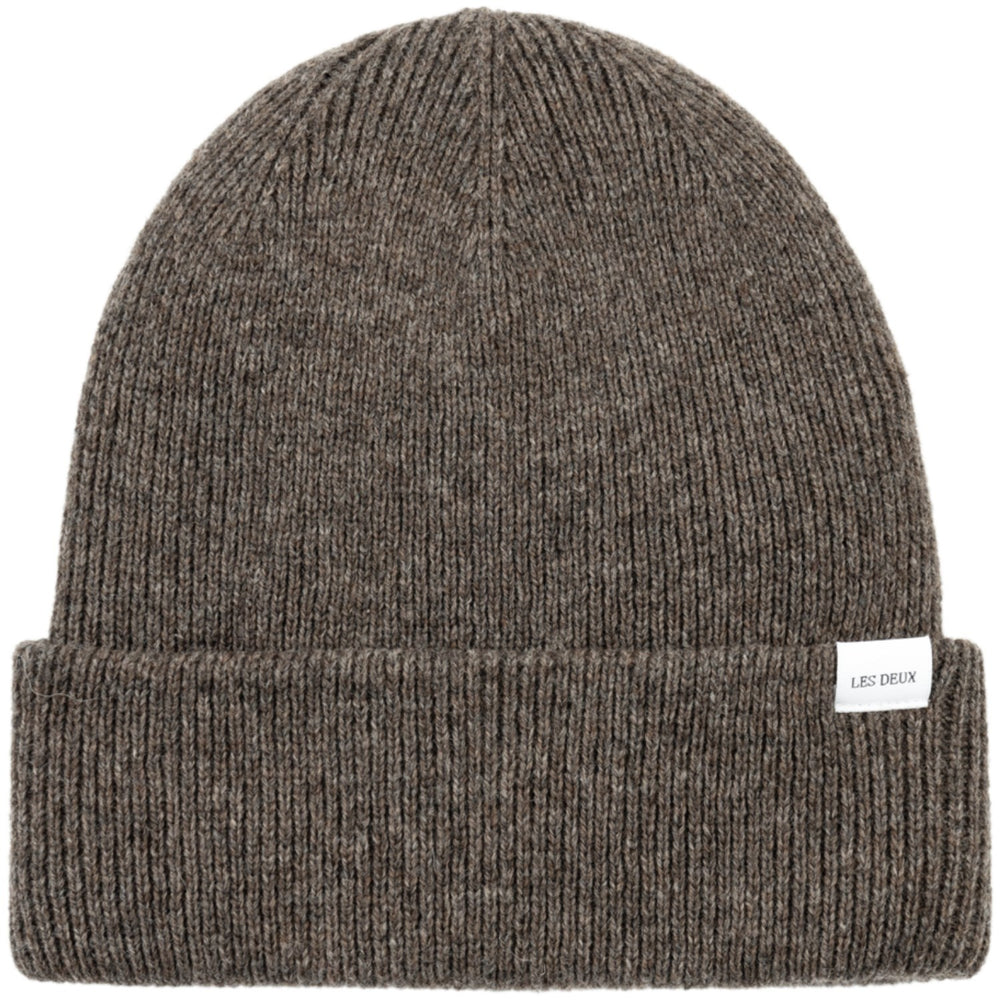 Køb Les Deux Kids Mountain Grey Melange Wayne Wool Beanie Kids