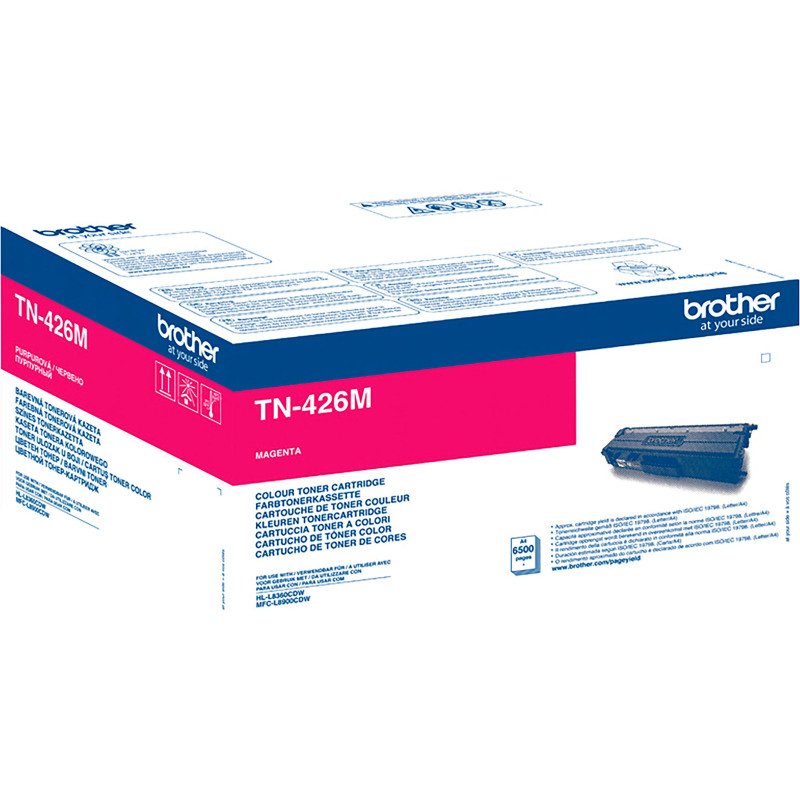 Toner Brother TN426 couleurs séparées très haute capacité pour imprimante laser