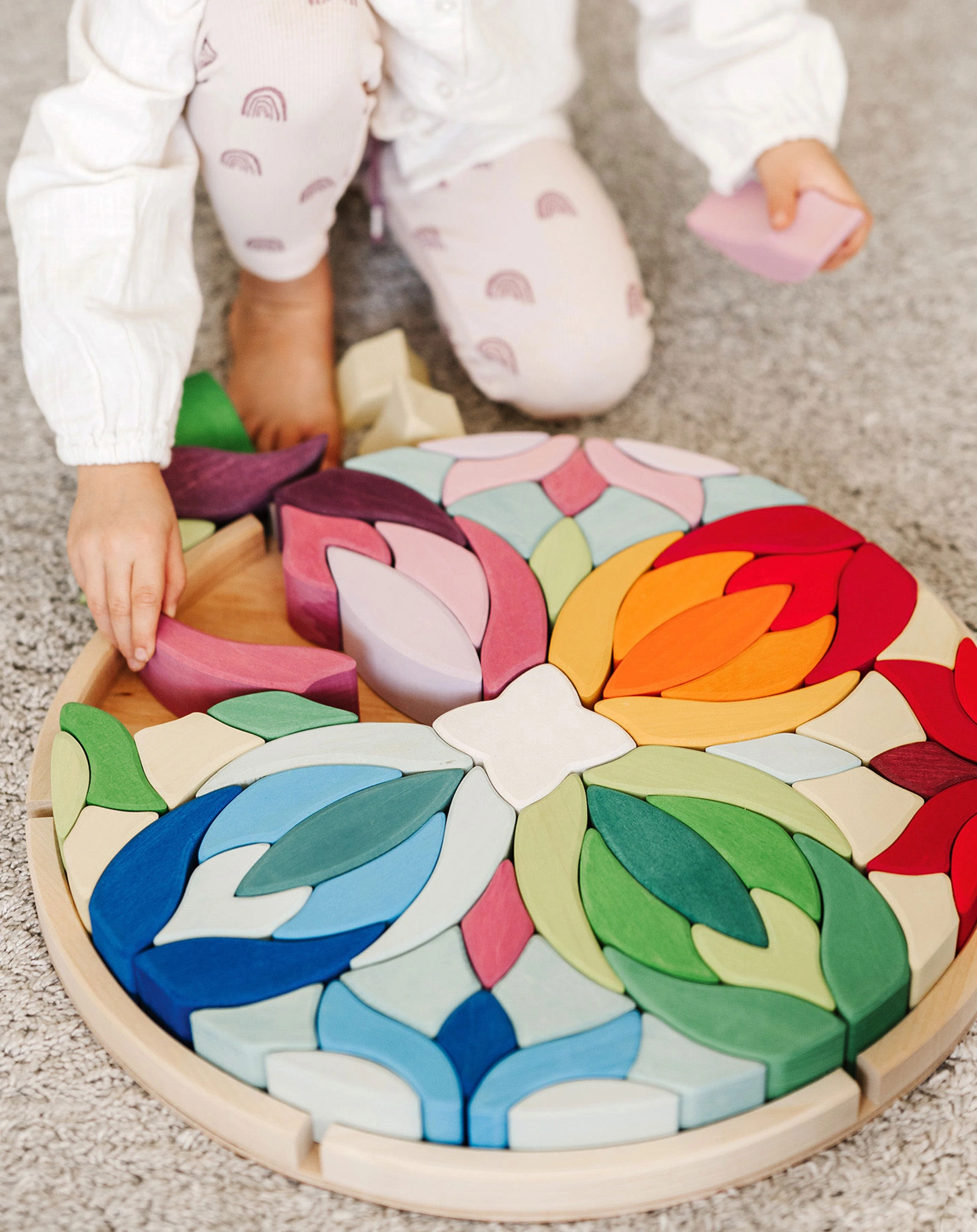 Legespiel MANDALA LARA 73-teilig