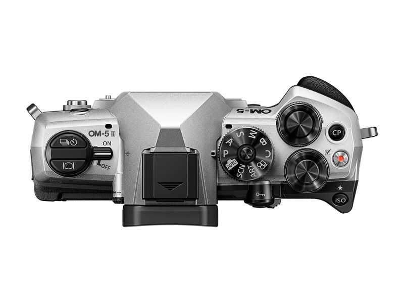OM-System Fotokamera OM-5 II Body Silber Ultrakompakte, leichte spiegellose Kamera