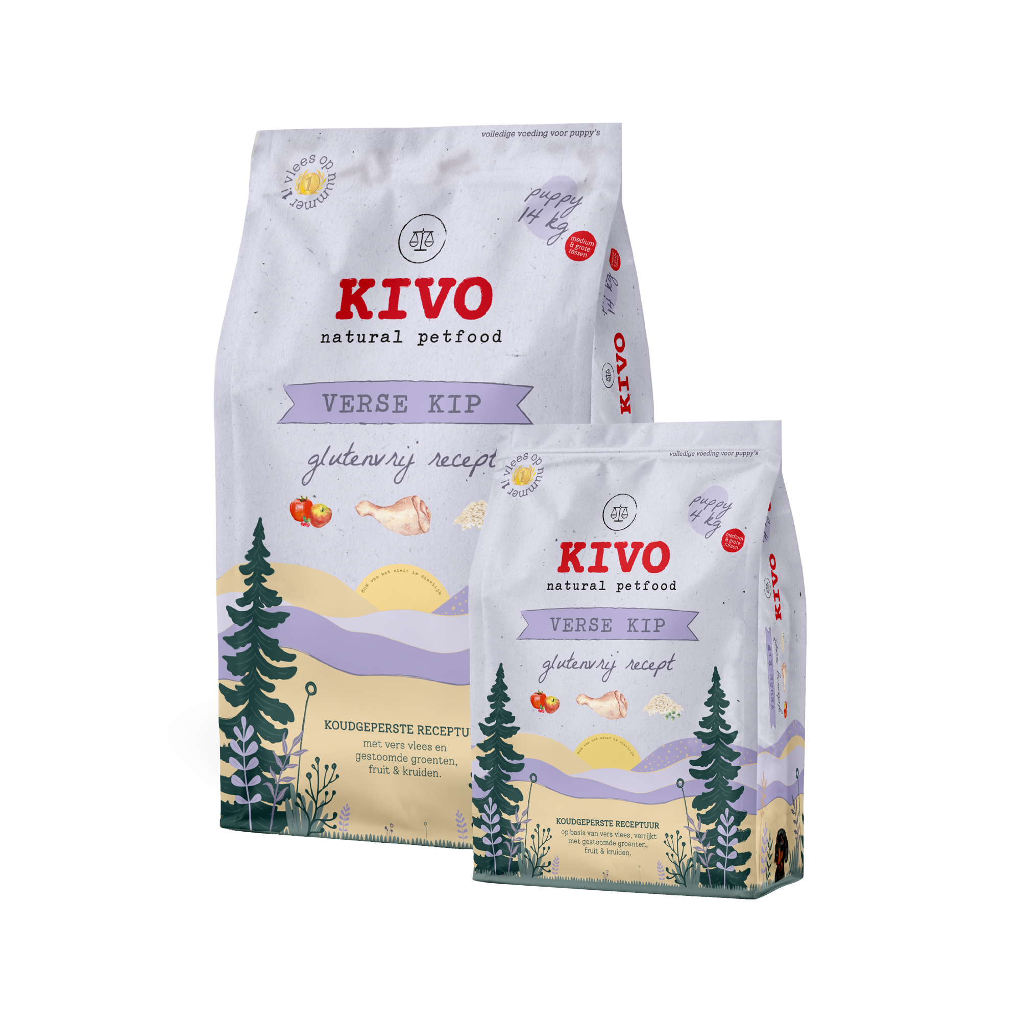 Kivo Verse Kip Puppy Glutenvrij